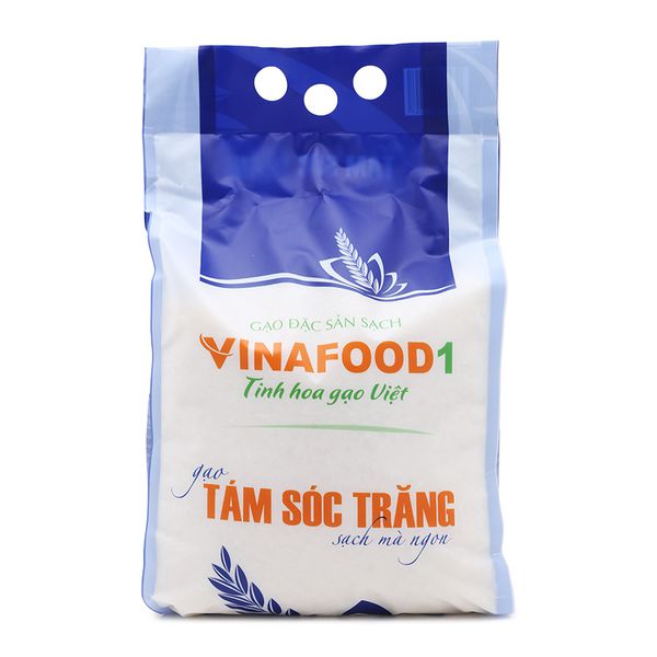 Gạo Tám Sóc Trăng vinafood1 - Gạo Vinafood I - Tổng Công Ty Lương Thực Miền Bắc